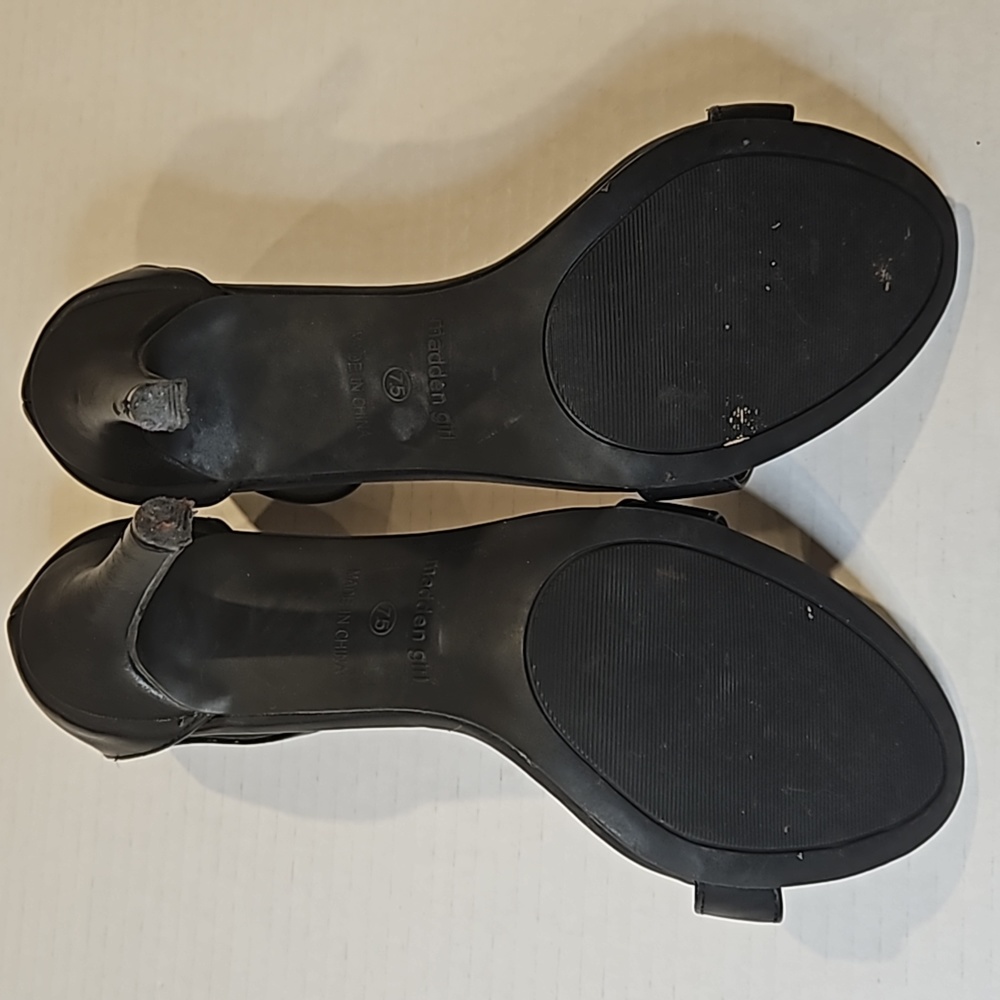 Madden Girl G-Rissa 4 inch black heel sandals size 7.5 - Picture 9 of 11